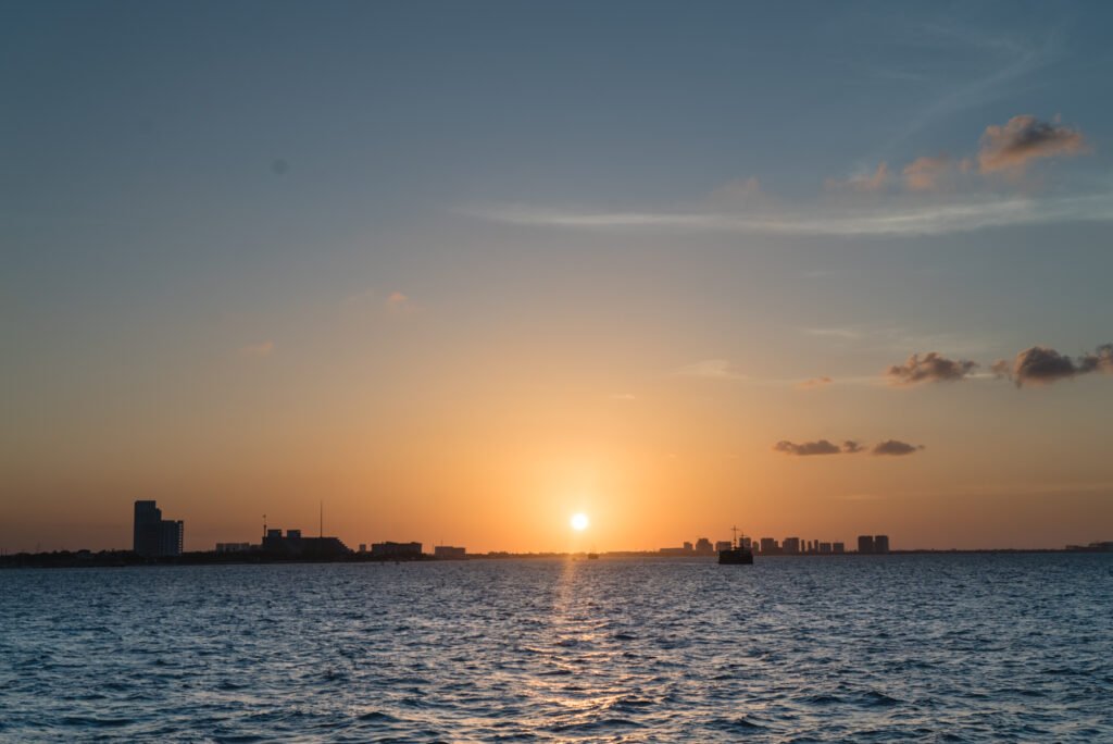 Vista urbana de la zona metropolitana de Cancún